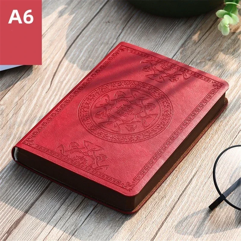 2026 New Portable Vintage Leather Notebook Diary Journal Stationery Gift Portable And Easy To Use