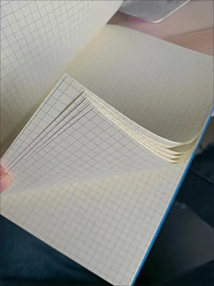 Grid Notebook A5,Travelers Journals School Office Meeting Record 80GSM/264 Pages Checkered Paper Notepad Handbook Agenda 2026/27