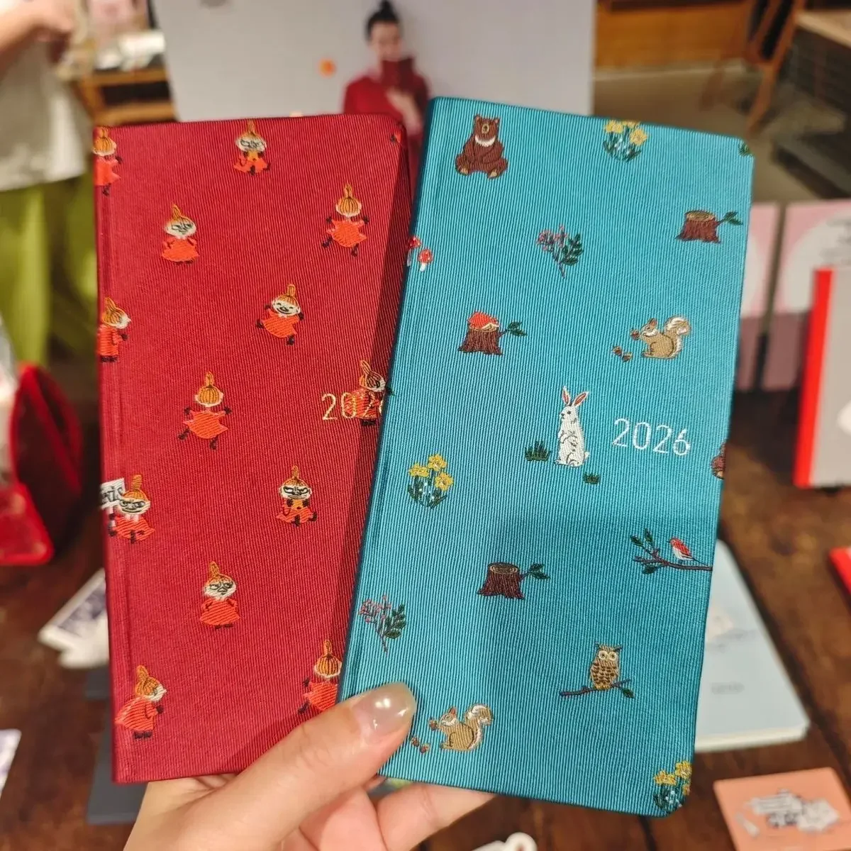 A5 Animal Theme Planner, Cute Wildlife Design Notebook with Study Schedule & Habit Tracker, Daily Organizer for Students