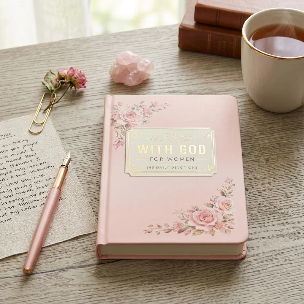 Ladies Prayer Journal 365 Days Daily Devotional Notebook With Bible Index And Hard Cover For Home Use